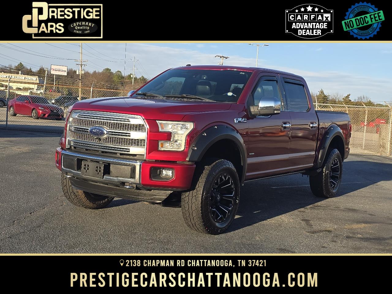 2016 Ford F-150 4WD SuperCrew 145" Platinum