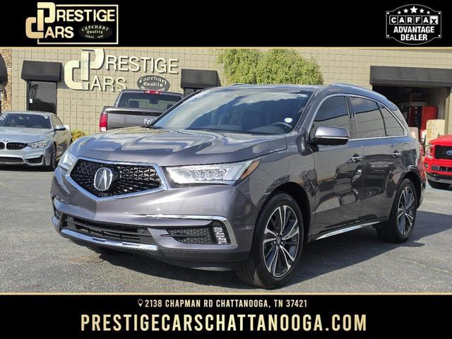Gray 2020 Acura MDX SH-AWD with Technology Package SUV / Crossover All-Wheel Drive Automatic