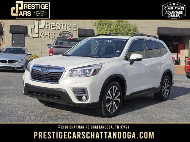 White 2019 Subaru Forester 2.5i Limited AWD SUV / Crossover All-Wheel Drive Continuously Variable Transmission