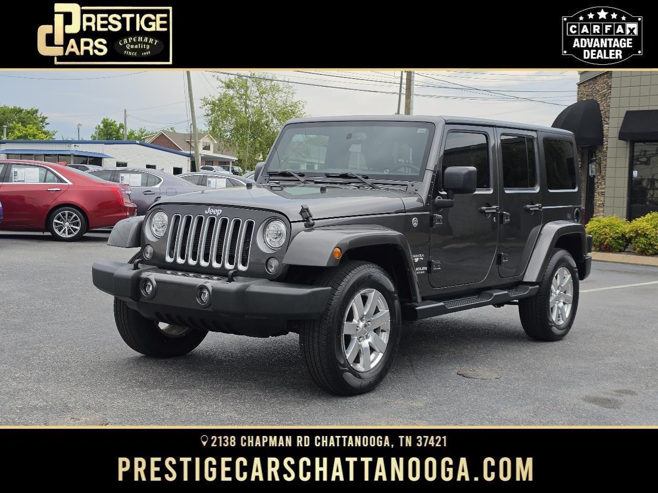 2017 Jeep Wrangler Unlimited Sahara 4x4