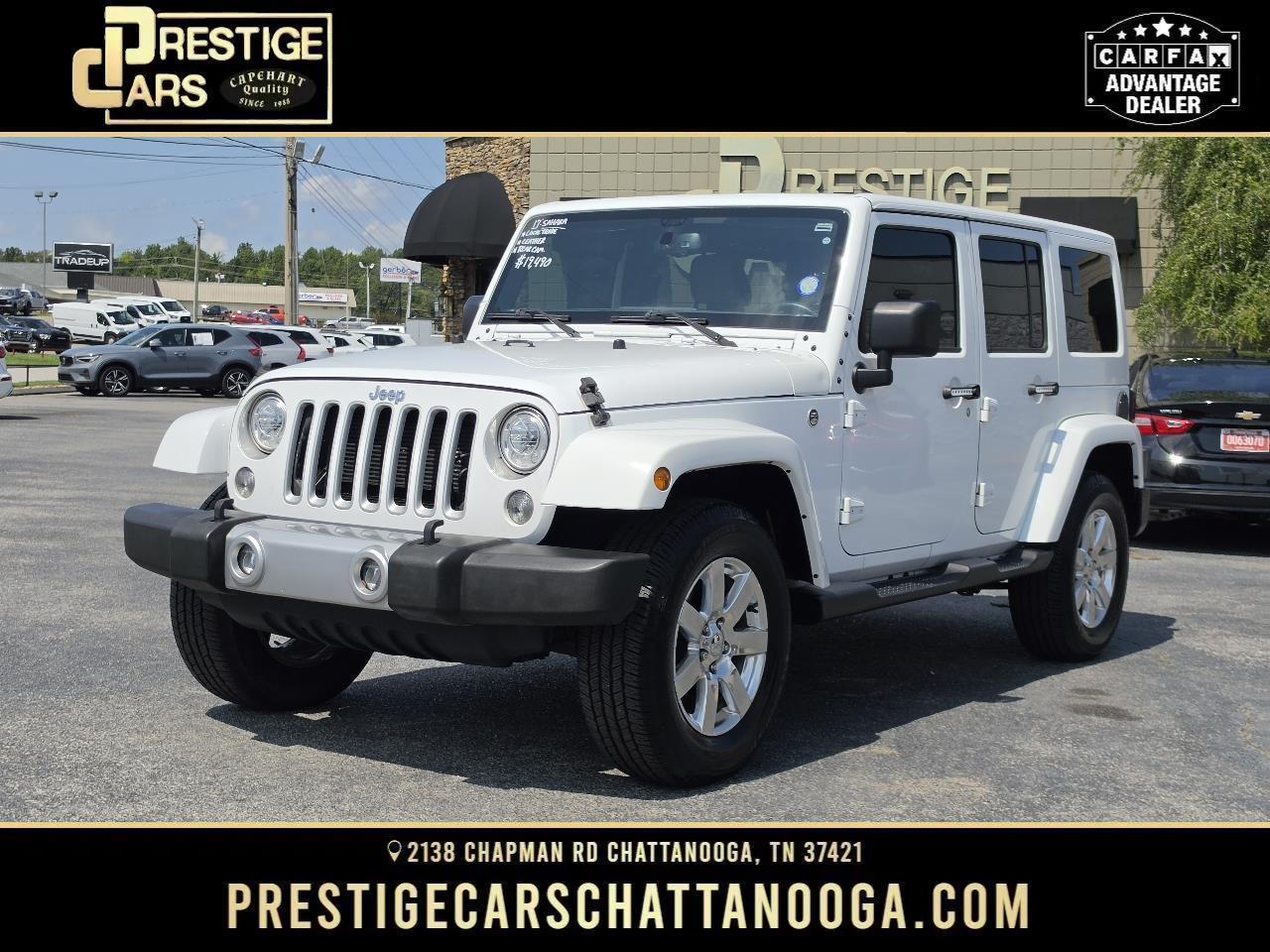 2017 Jeep Wrangler Unlimited Sahara 4x4