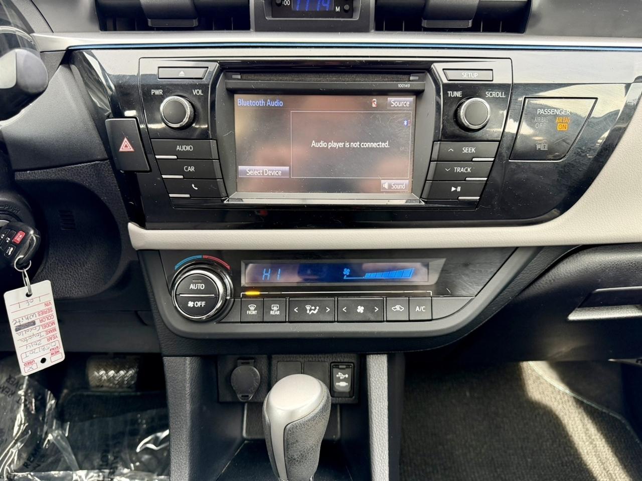 Toyota Corolla LE CVT 2014