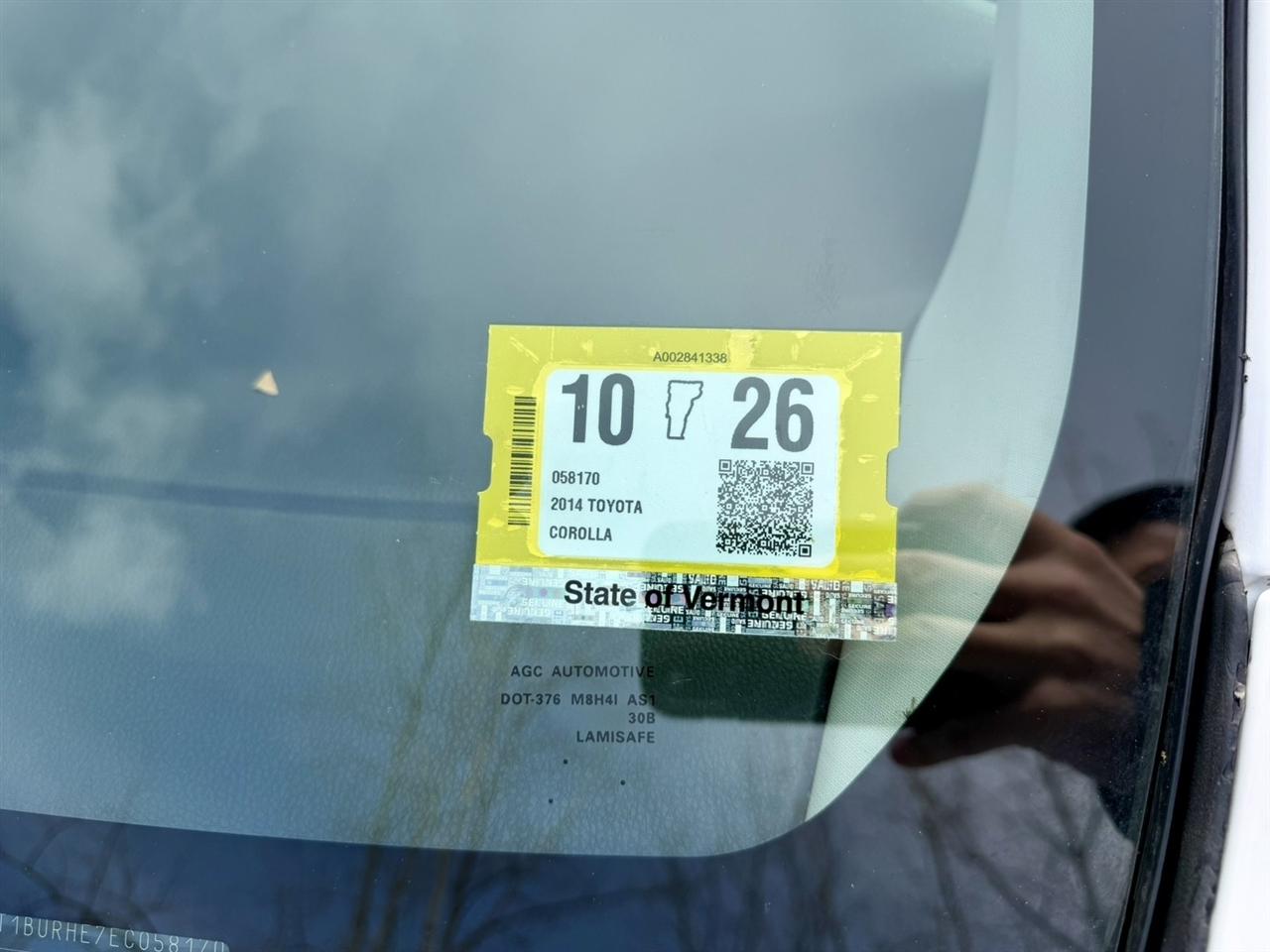 Toyota Corolla LE CVT 2014