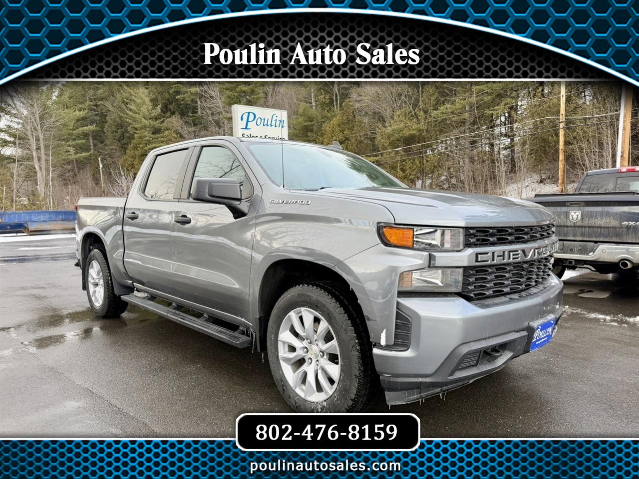 2021 Chevrolet Silverado 1500 Custom Crew Cab Long Box 4WD