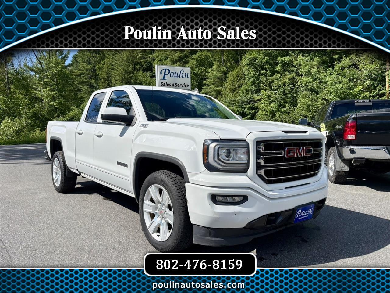 2018 GMC Sierra 1500 4WD Double Cab 143.5" SLE