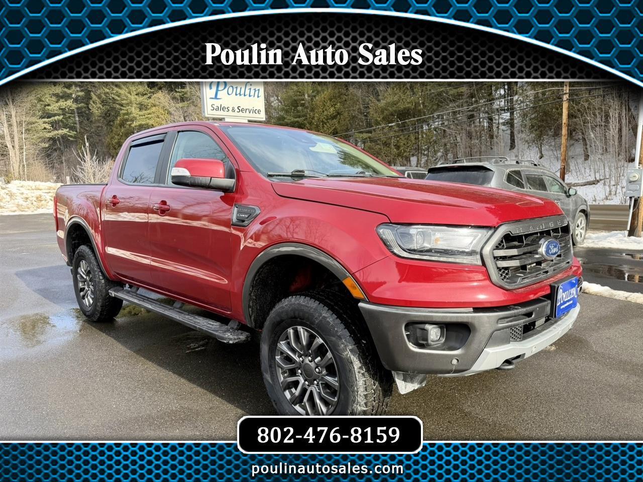 2021 Ford Ranger Lariat SuperCrew 4WD