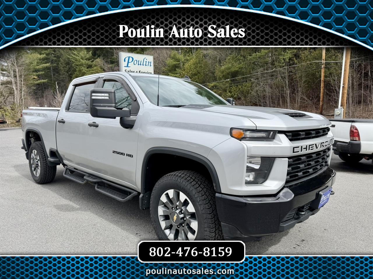 2021 Chevrolet Silverado 2500HD Custom Crew Cab Long Box 4WD