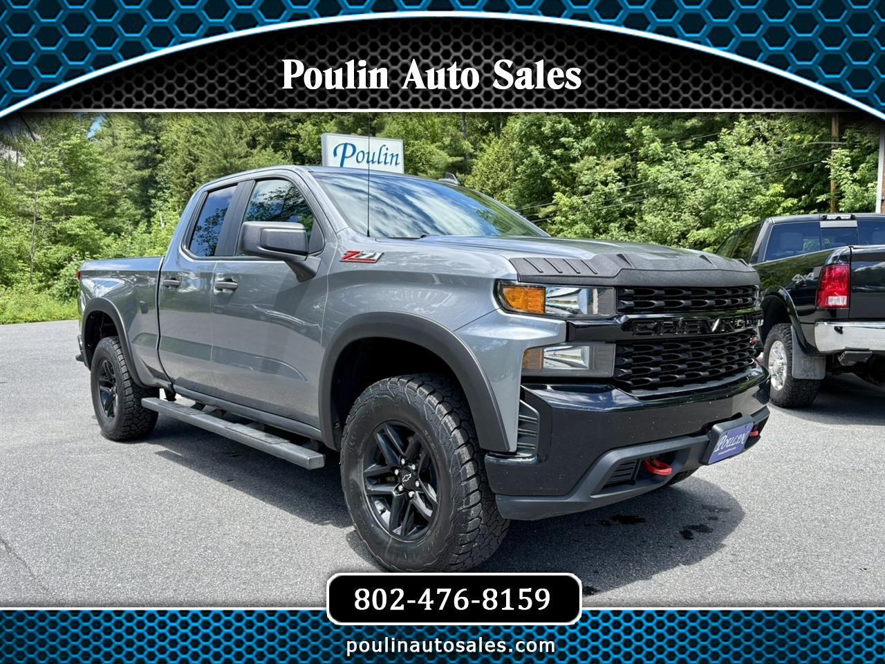 2020 Chevrolet Silverado 1500 4WD Double Cab 147" Custom Trail Boss