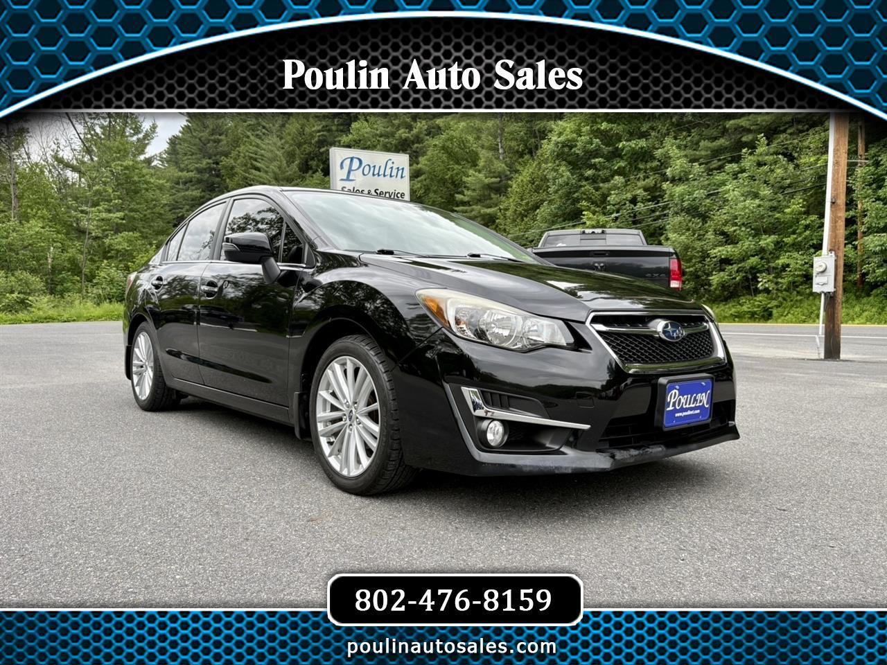 2015 Subaru Impreza Sedan 4dr CVT 2.0i Limited