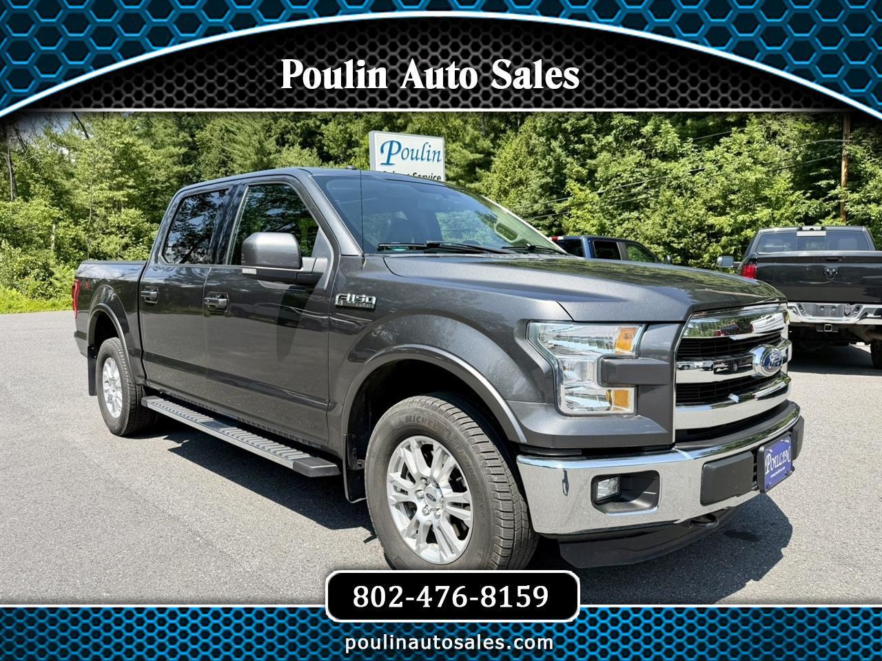 2016 Ford F-150 4WD SuperCrew 145" XLT