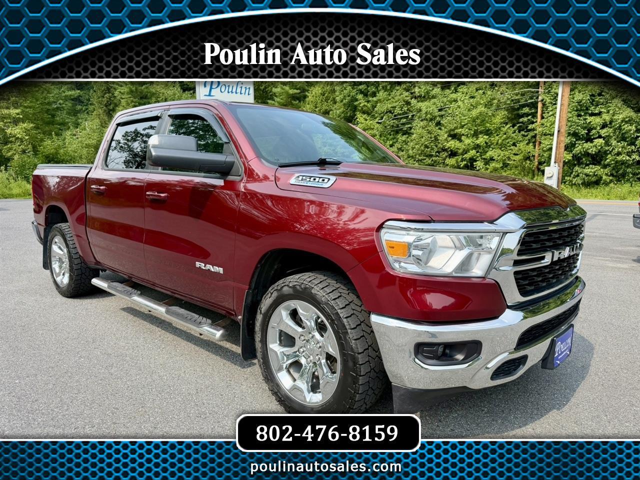 2022 RAM 1500 Big Horn Crew Cab SWB 4WD