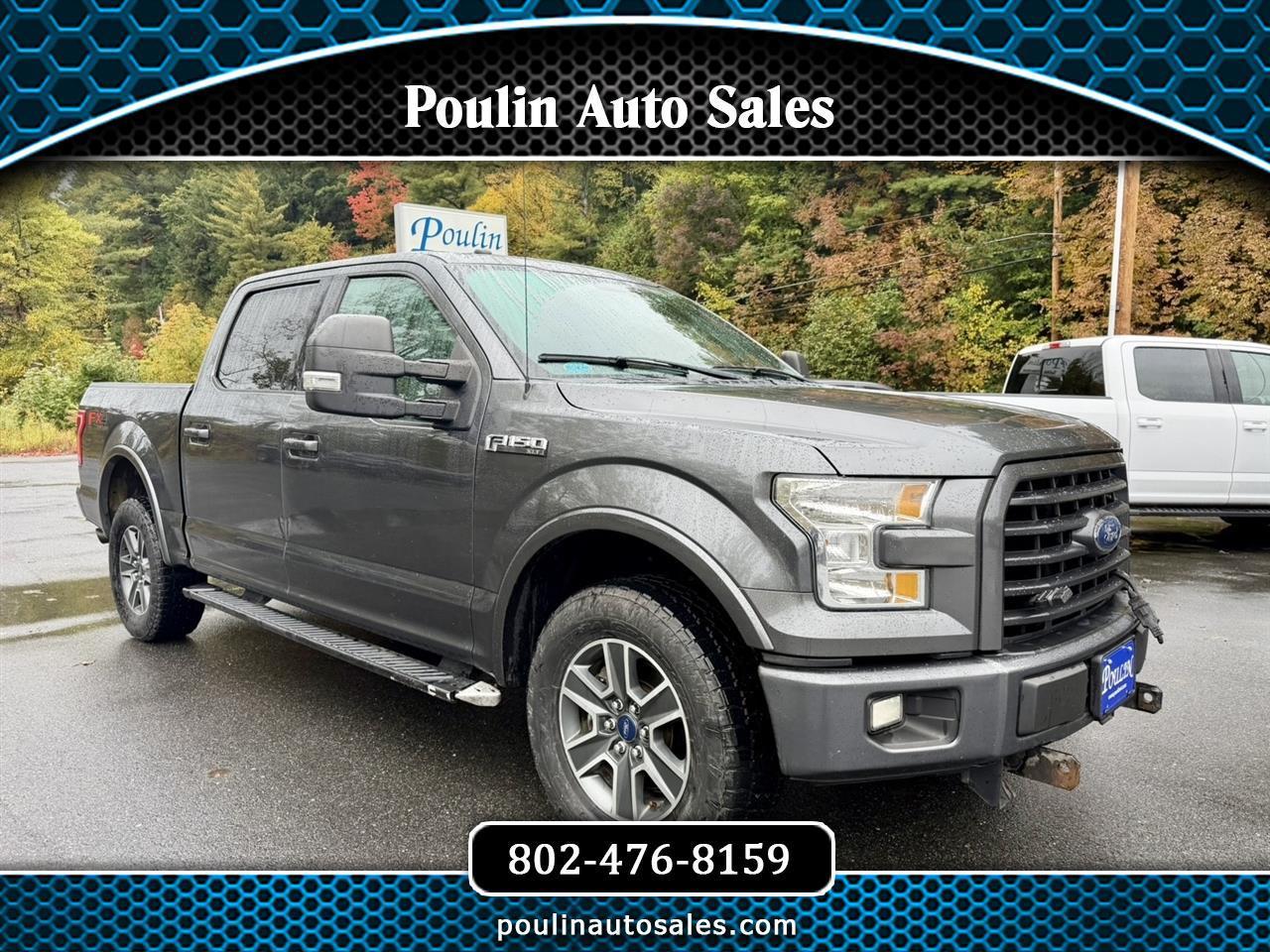 2016 Ford F-150 XLT SuperCrew 5.5-ft. Bed 4WD