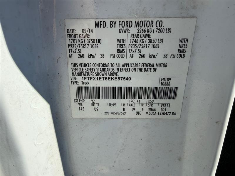 Ford F-150 XL SuperCab 8-ft. Bed 4WD 2014