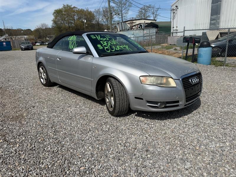 Audi A4 2.0T Cabriolet with Multitronic 2007