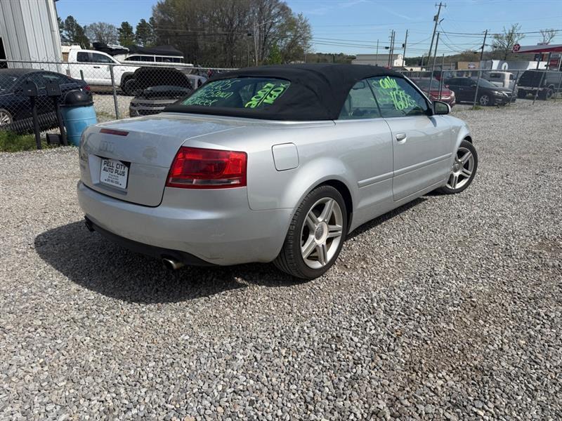 Audi A4 2.0T Cabriolet with Multitronic 2007