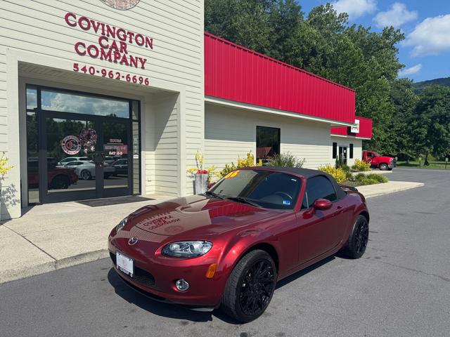 Red (Burgundy) 2006 Mazda MX-5 Miata Convertible Rear-Wheel Drive 5-Speed Manual