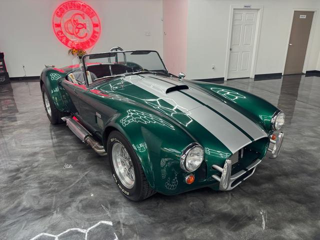 Green 1966 Shelby Cobra Convertible Manual