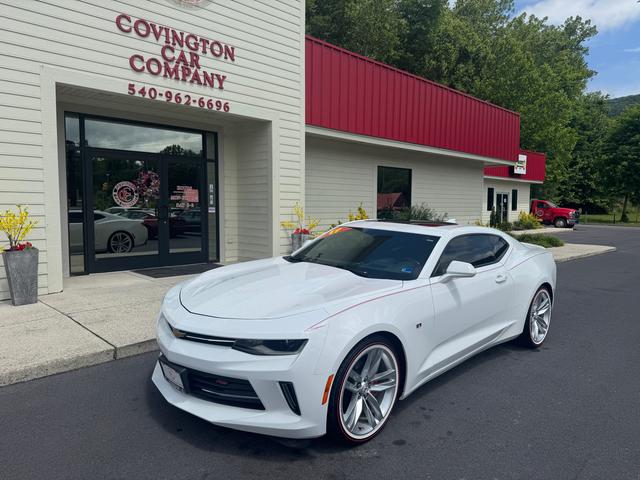 White 2017 Chevrolet Camaro 2LT Coupe RWD Coupe Rear-Wheel Drive Automatic