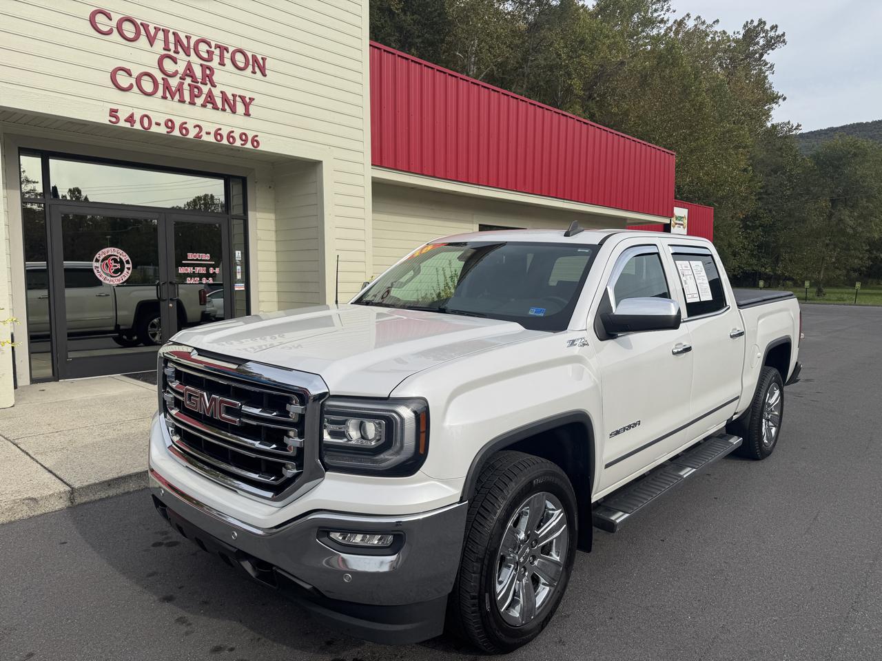 2018 GMC Sierra 1500 SLT Crew Cab Short Box 4WD