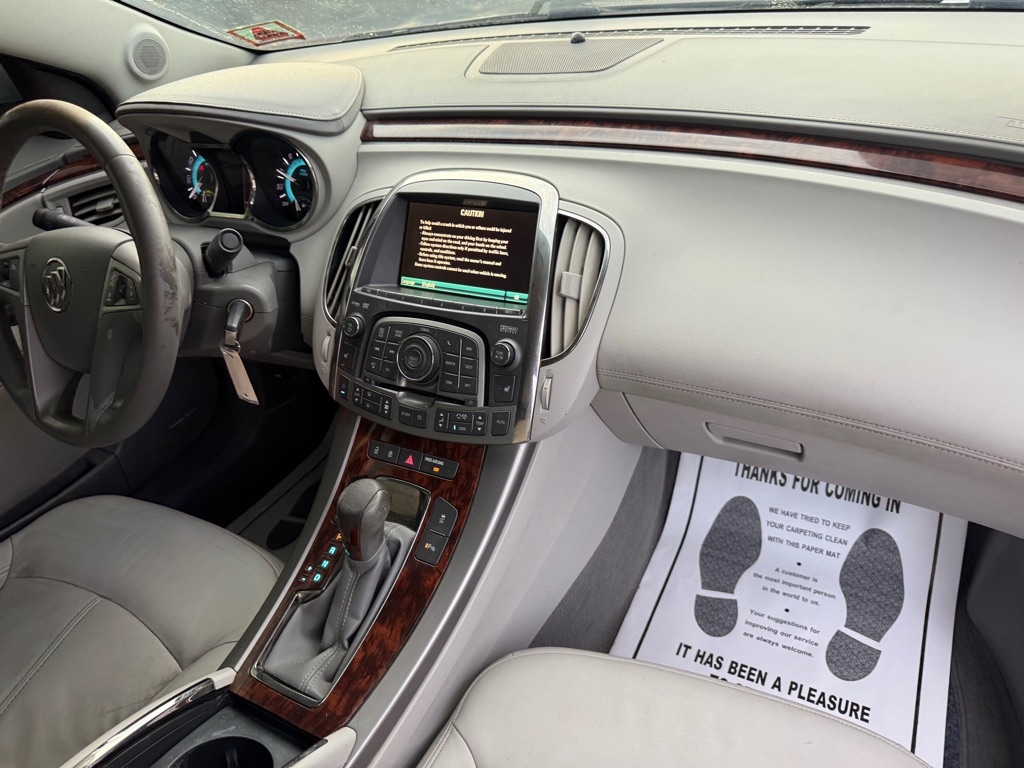 Buick LaCrosse Premium Package 1, w/Leather 2012 Buick LaCrosse Premium Package 1, w/Leather 2012