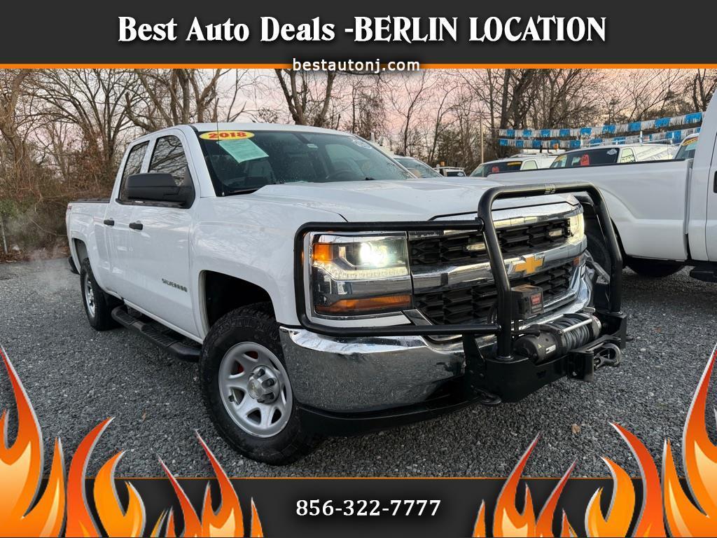 2018 Chevrolet Silverado 1500 Work Truck Double Cab 4WD