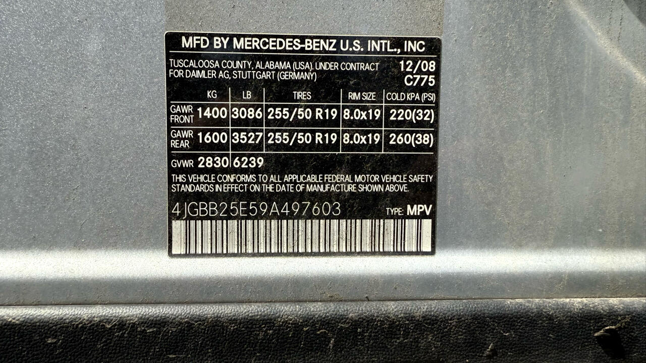 Mercedes-Benz M-Class ML320 BlueTEC 2009 Mercedes-Benz M-Class ML320 BlueTEC 2009