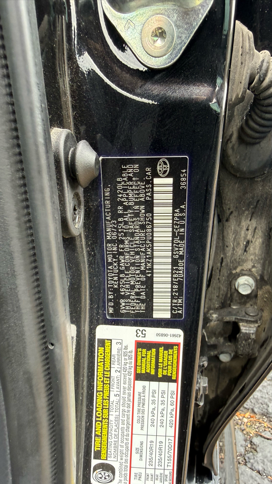 Toyota Camry TRD 4D Sedan V6 2023 Toyota Camry TRD 4D Sedan V6 2023