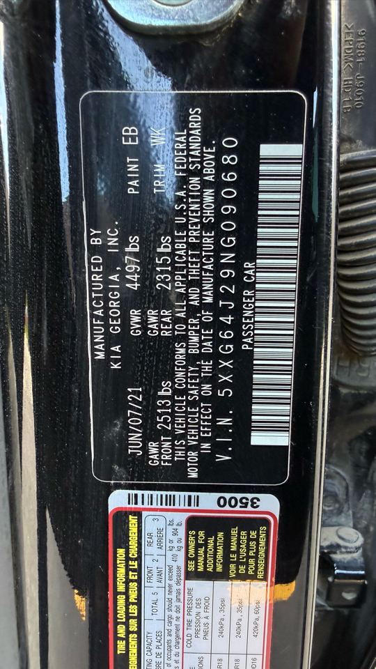 Kia K5 GT-Line 2022 Kia K5 GT-Line 2022