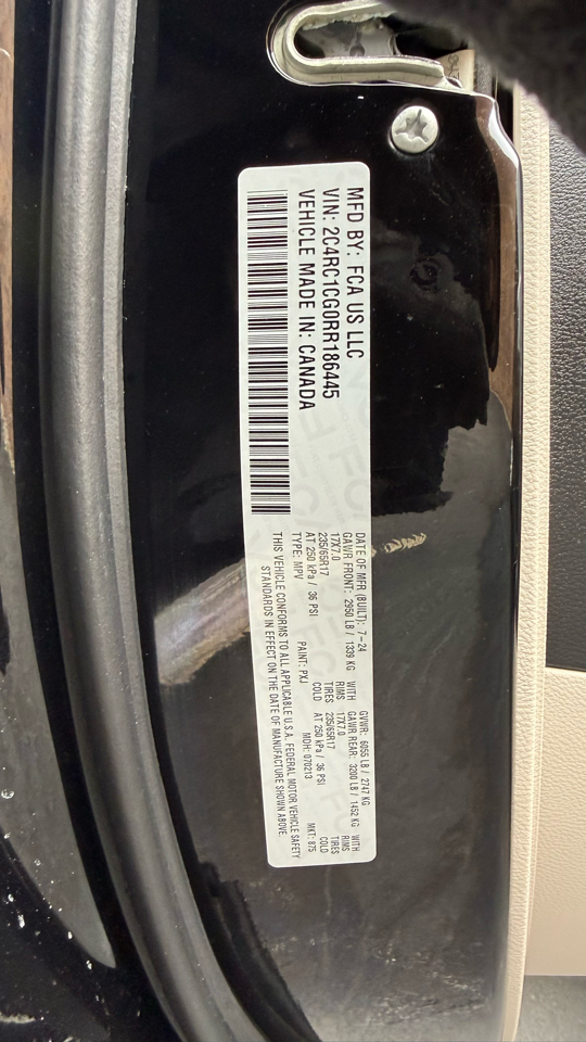 Chrysler Voyager LX 2024