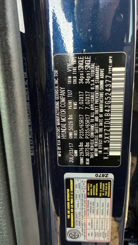 Hyundai Santa Fe Sport 2.4 AWD 2018