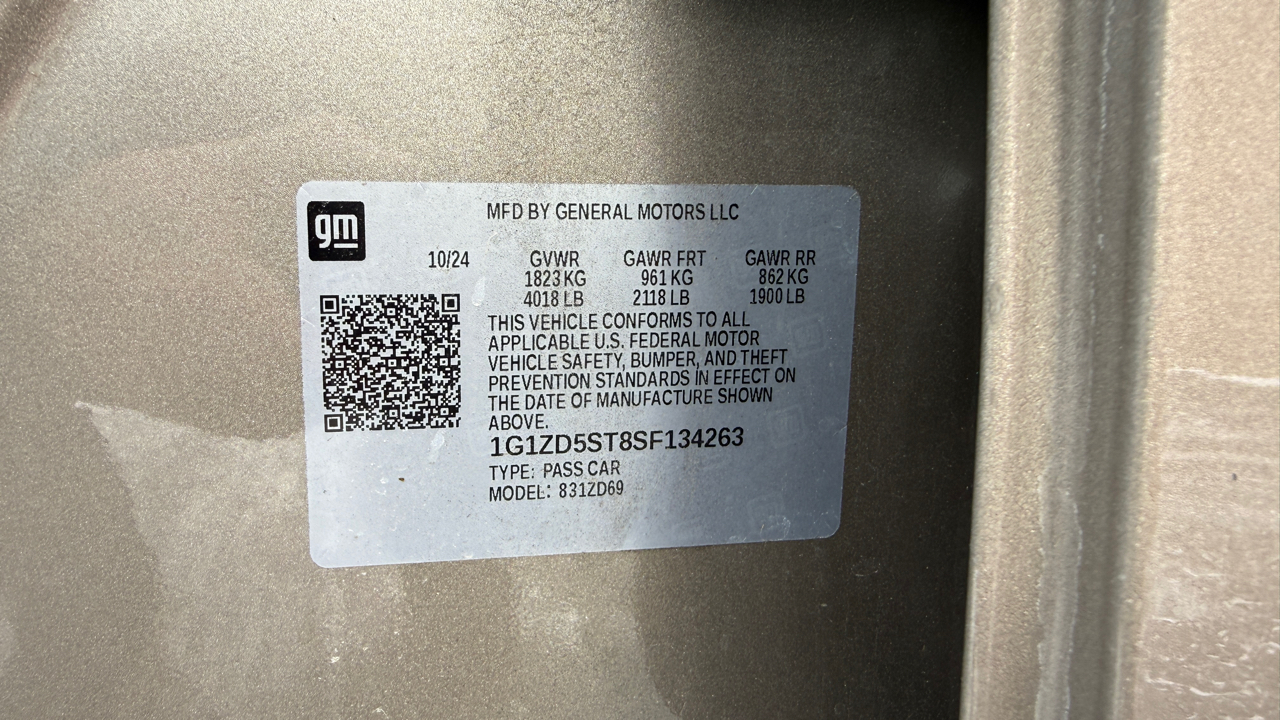 Chevrolet Malibu 1LT 2025