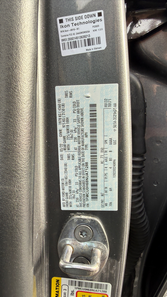 Ford Escape SEL 2022