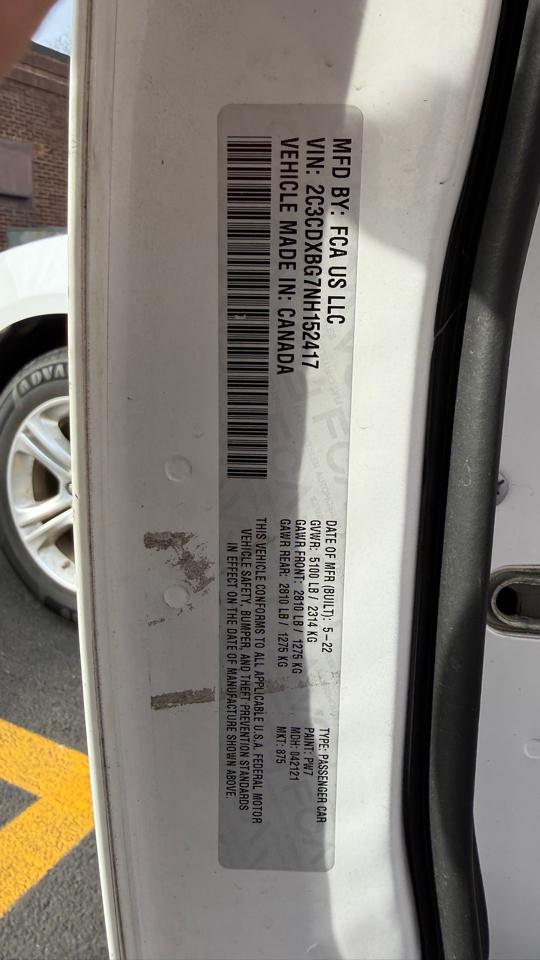 Dodge Charger SXT 2022