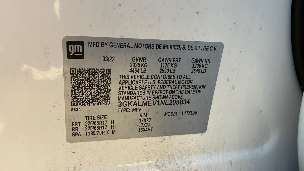 GMC Terrain SLE 2022