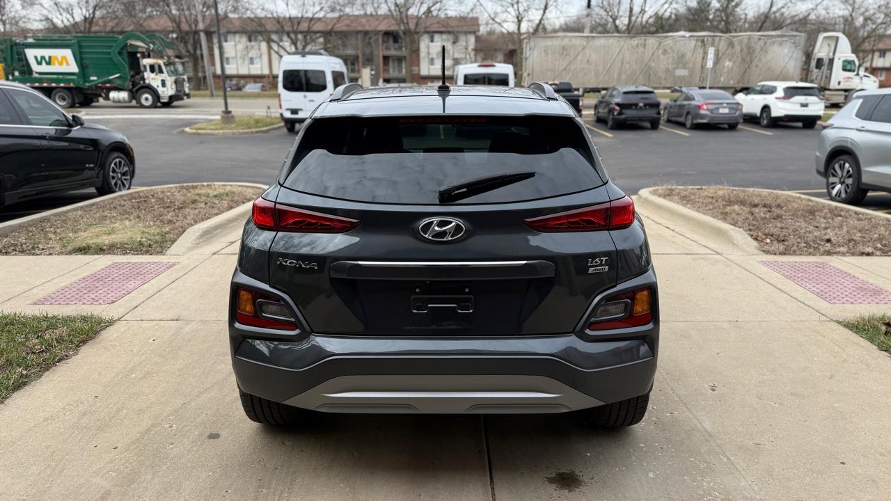 Hyundai Kona Limited w/Lime Accent AWD 2018