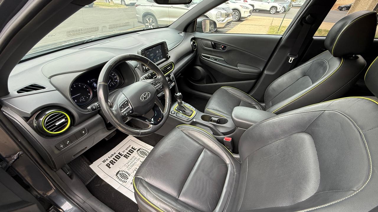 Hyundai Kona Limited w/Lime Accent AWD 2018