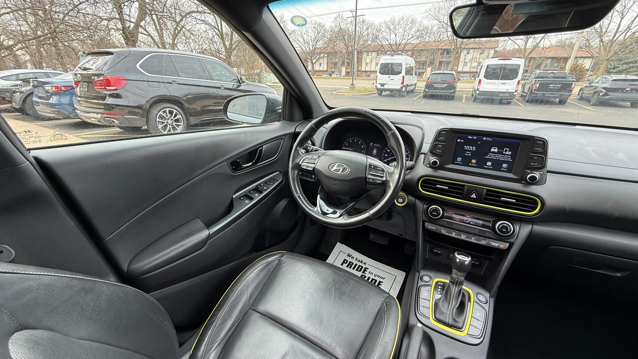 Hyundai Kona Limited w/Lime Accent AWD 2018