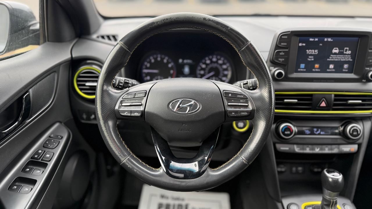 Hyundai Kona Limited w/Lime Accent AWD 2018