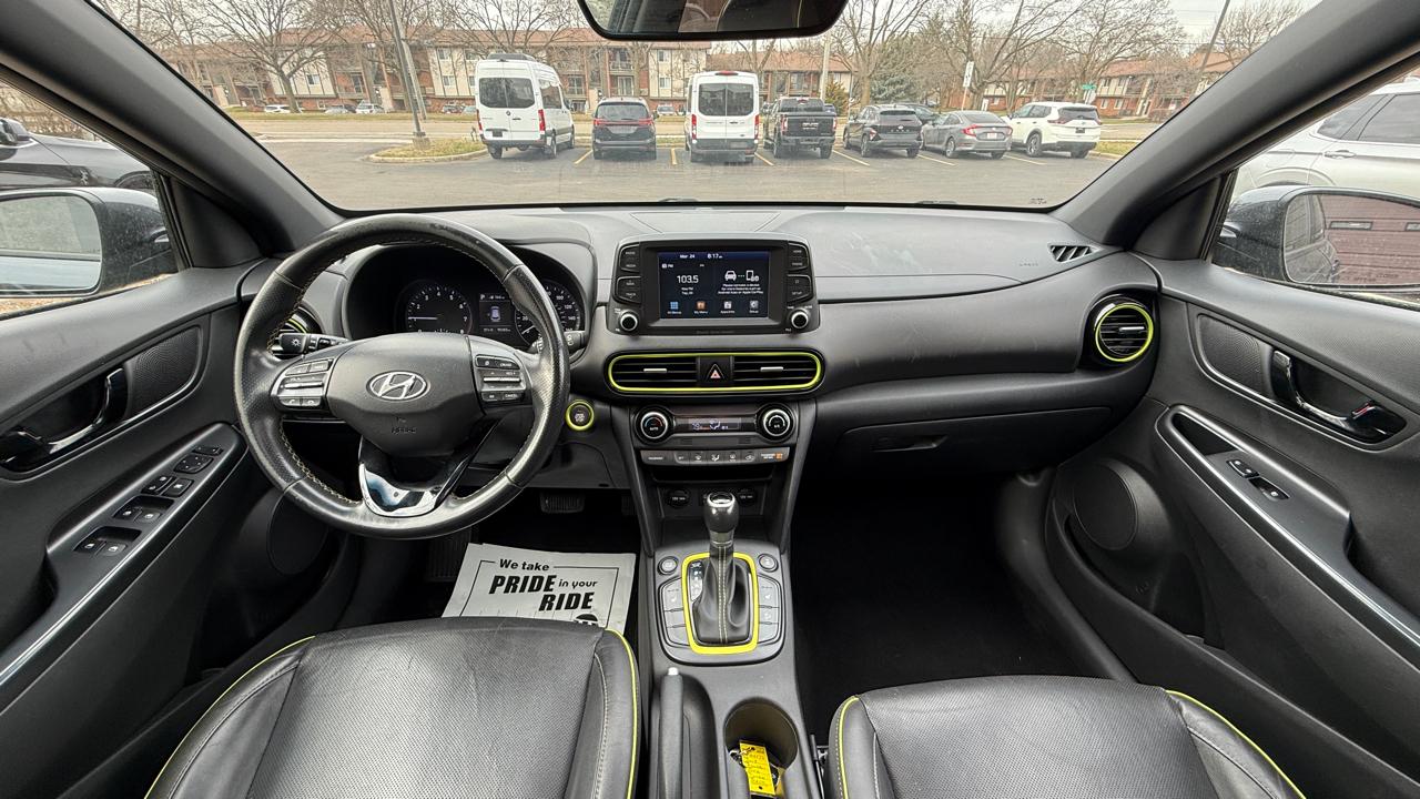 Hyundai Kona Limited w/Lime Accent AWD 2018