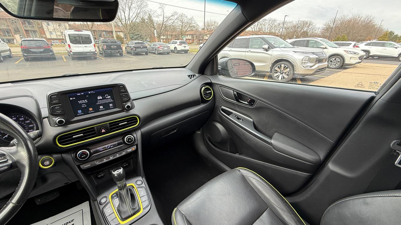 Hyundai Kona Limited w/Lime Accent AWD 2018