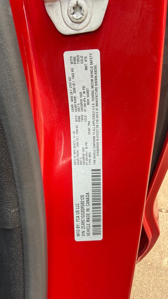 Chrysler Pacifica Limited 2025