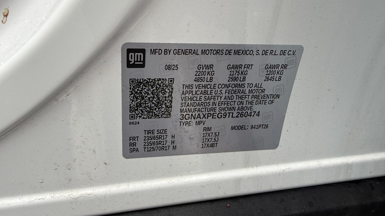 Chevrolet Equinox LT AWD 2026