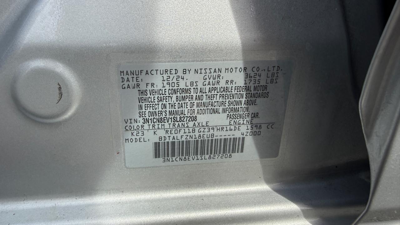 Nissan Versa SV 2025