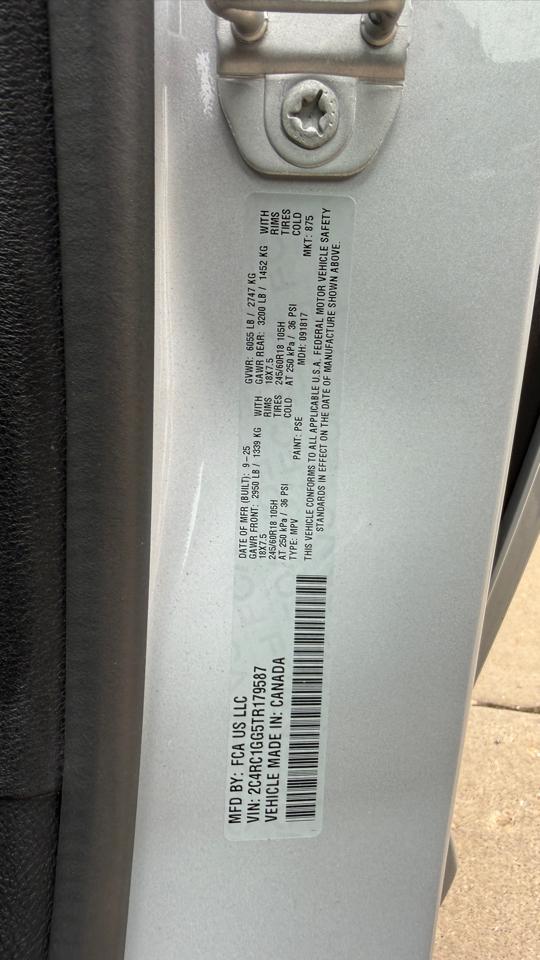 Chrysler Pacifica Limited 2026