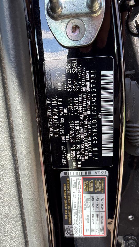 Kia Sorento X-Line S AWD 2022