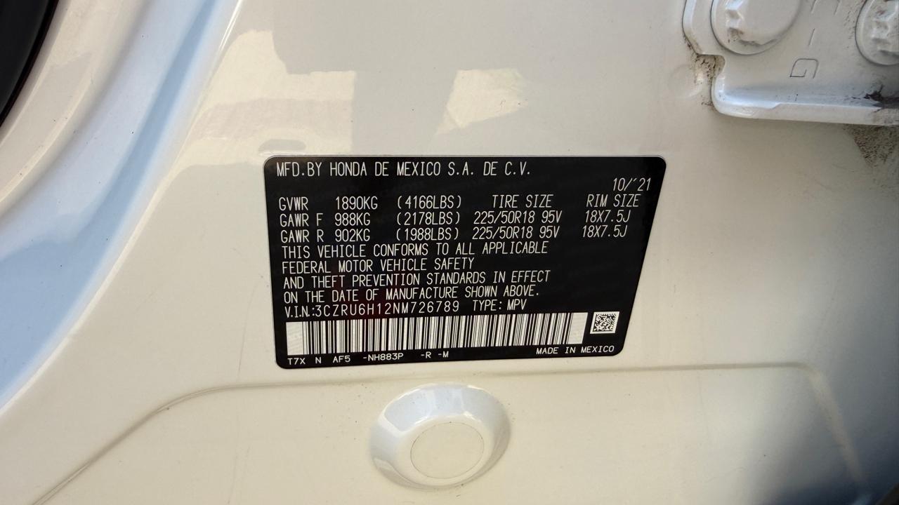 Honda HR-V Sport AWD 2022