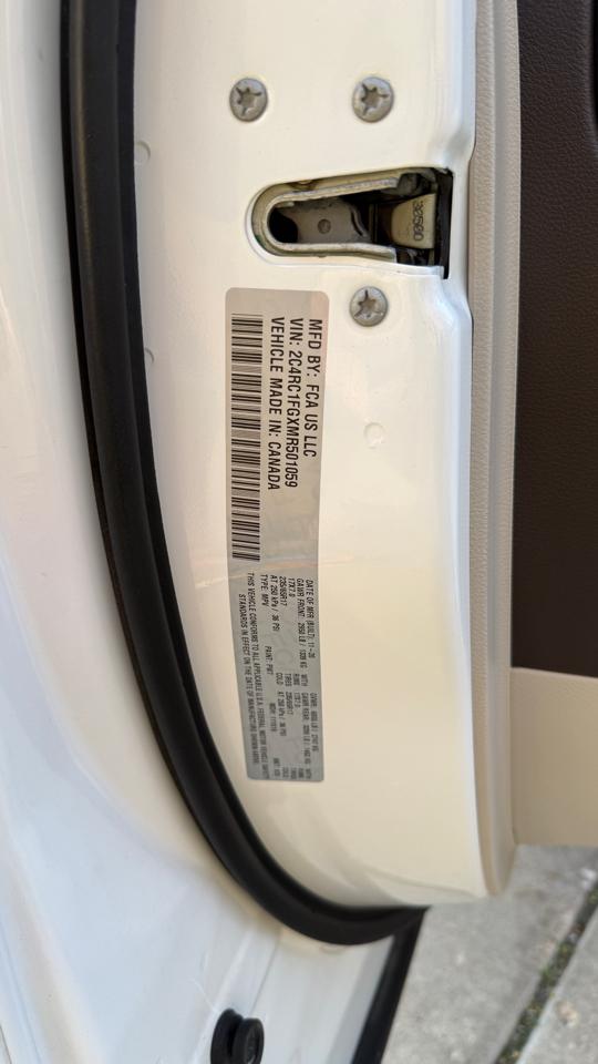 Chrysler Pacifica Touring Plus 2021