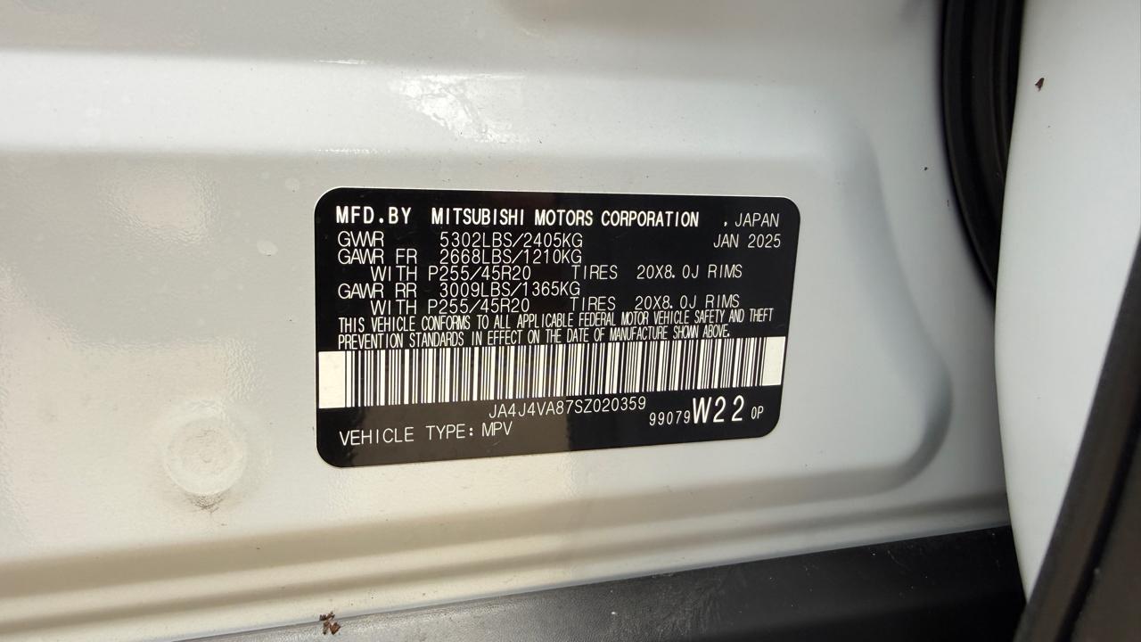 Mitsubishi Outlander SE 4WD 2025