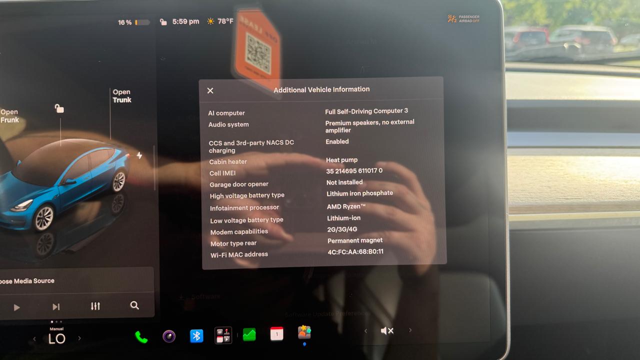 Tesla Model 3 Standard Range Plus 2022