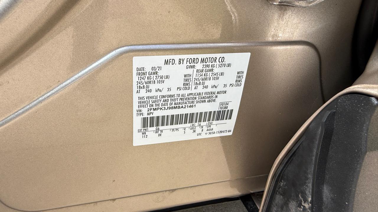 Ford Edge SEL FWD 2021